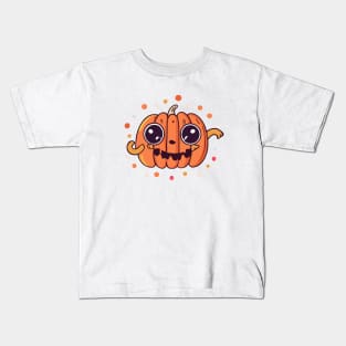 Running Pumpkin Kids T-Shirt